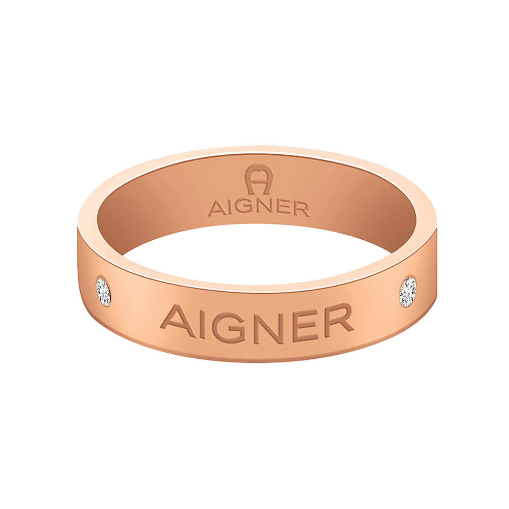 Picture of Aigner Fashion Rose Gold Ring M AJ61069.54