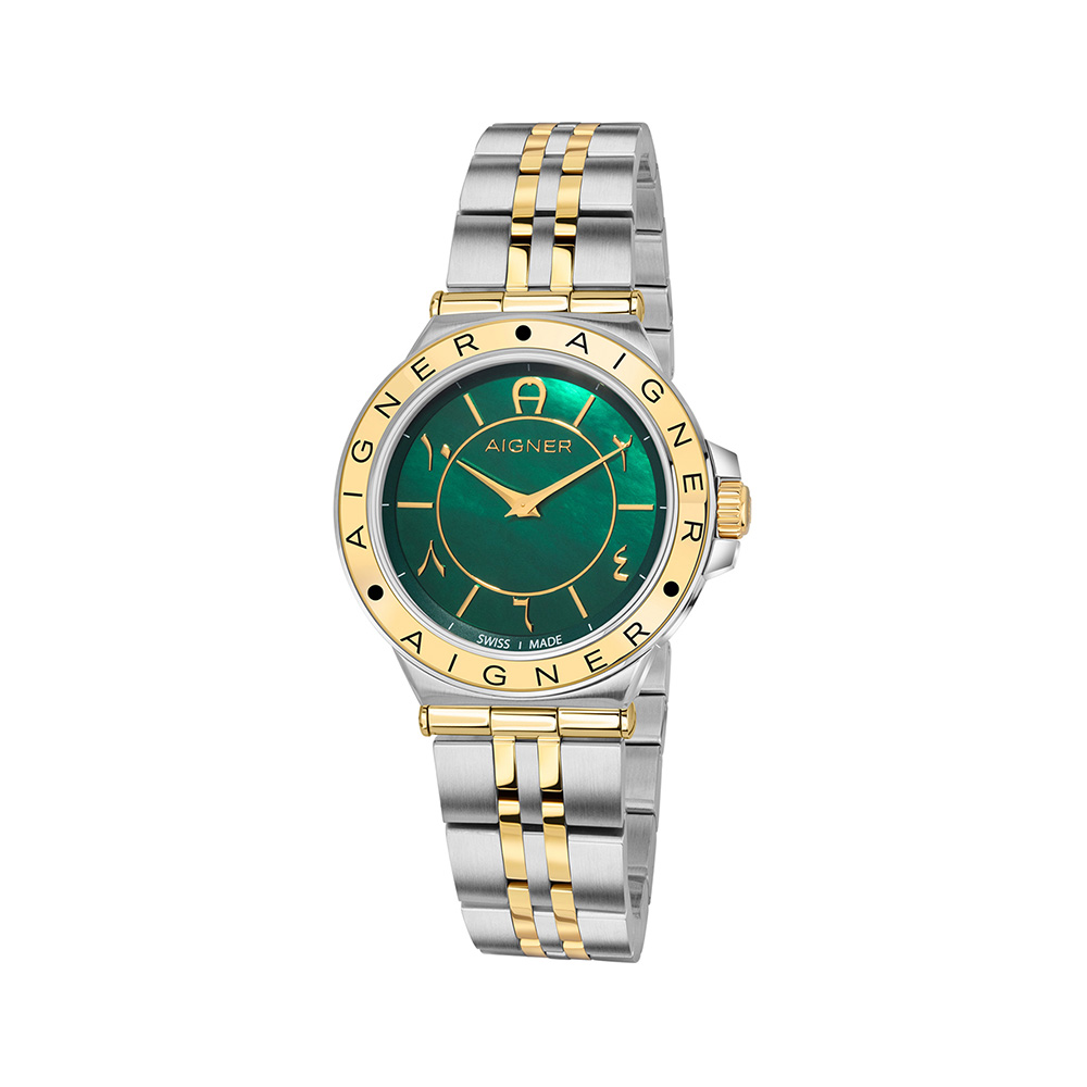 Picture of Aigner Trieste Swiss Made Green Women Watch A141209