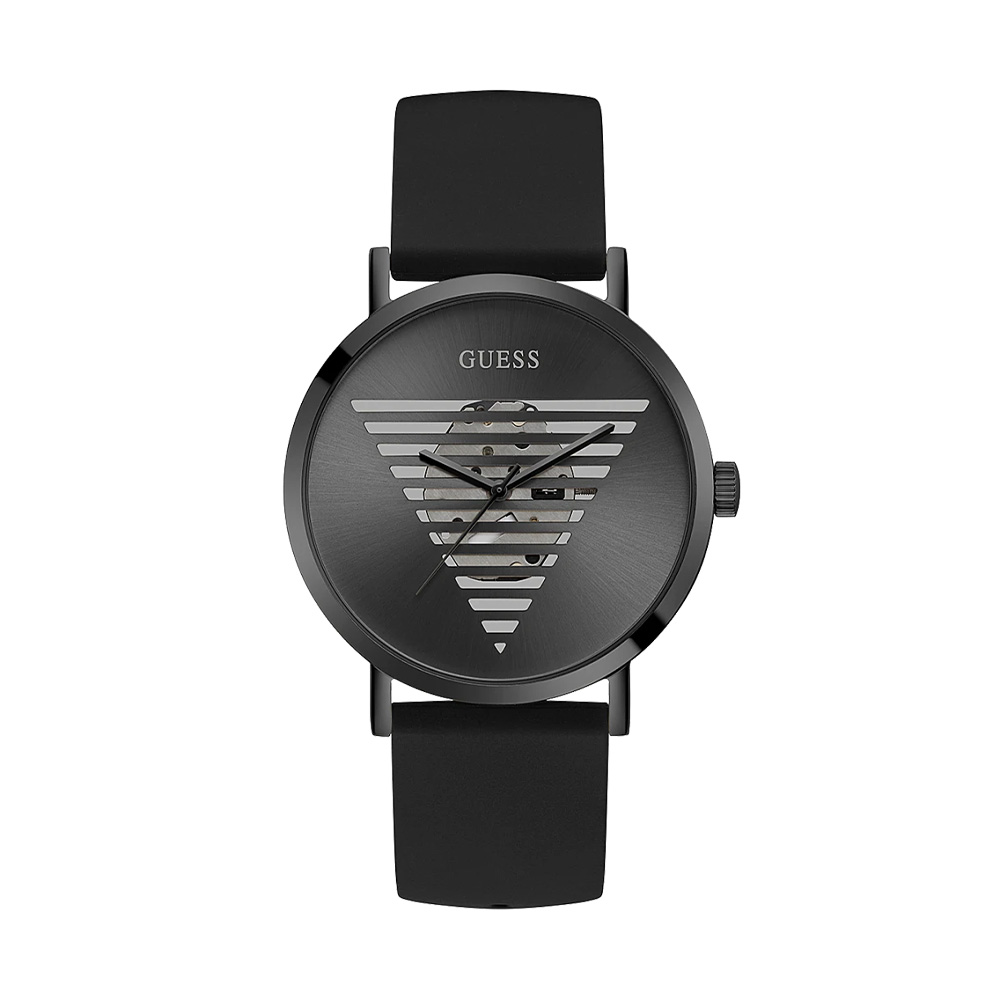 Picture of Guess Black Case Black Silicone Watch GW0503G3