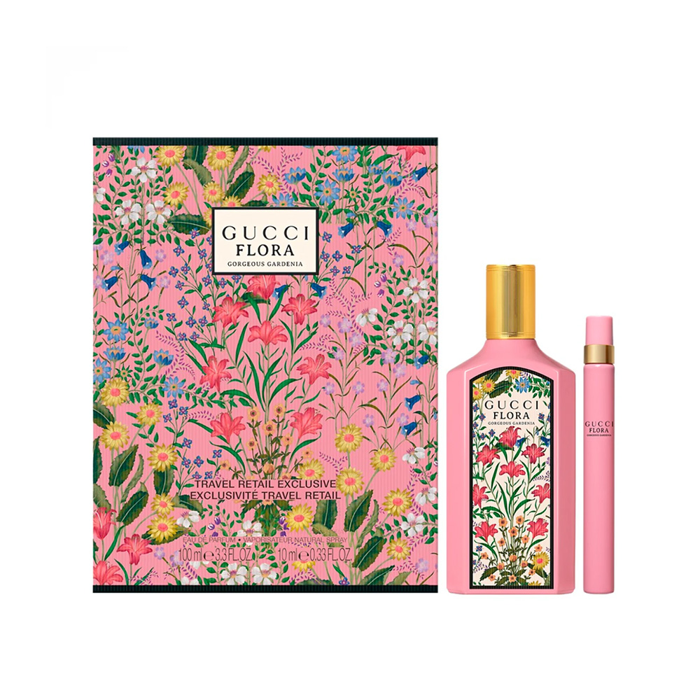 Picture of Gucci Flora Gorgeous Gardenia EDP 100ml Travel Set