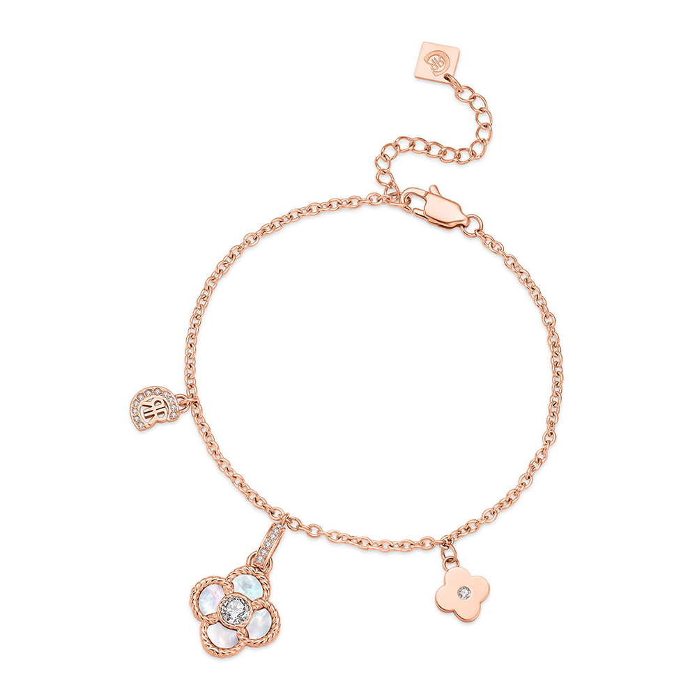 Picture of Cerruti 1881 Petalos Rose Gold Bracelet CIJLB0005103