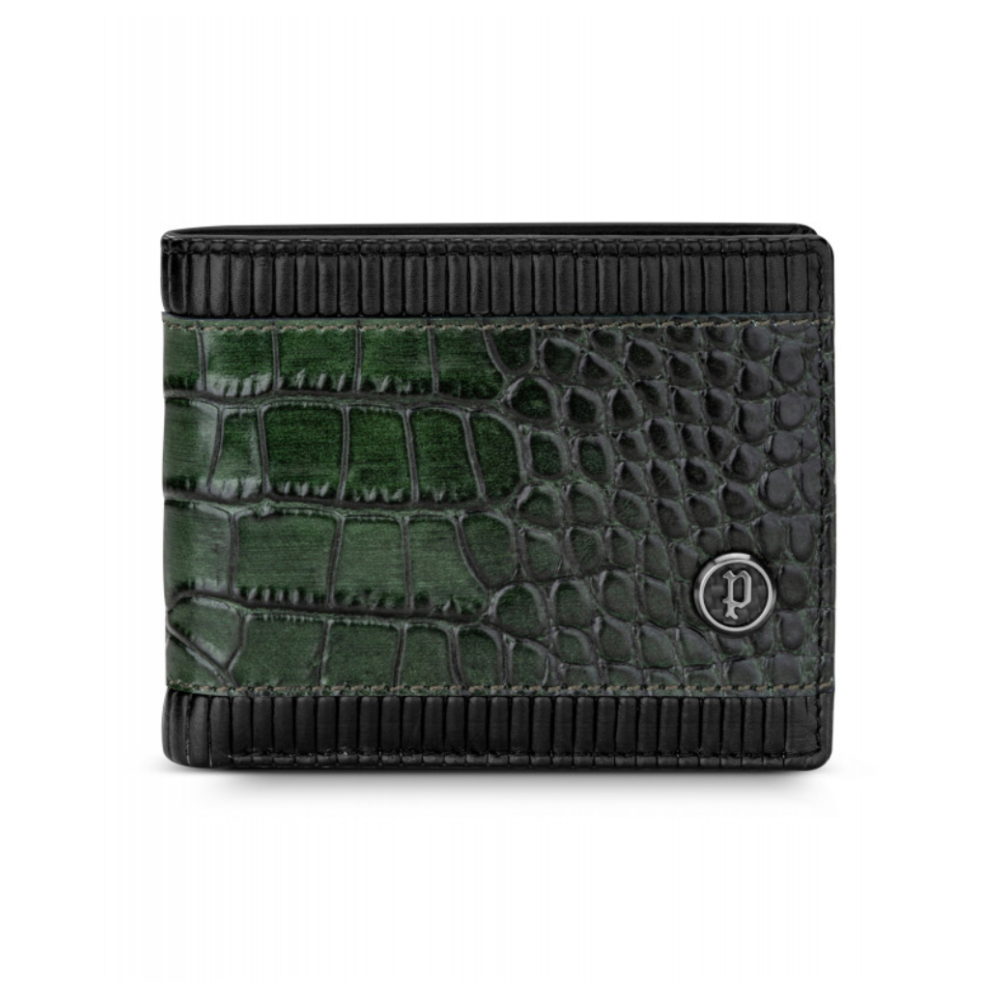 Picture of Police Black and Green Wallet for Men PELGW2201601