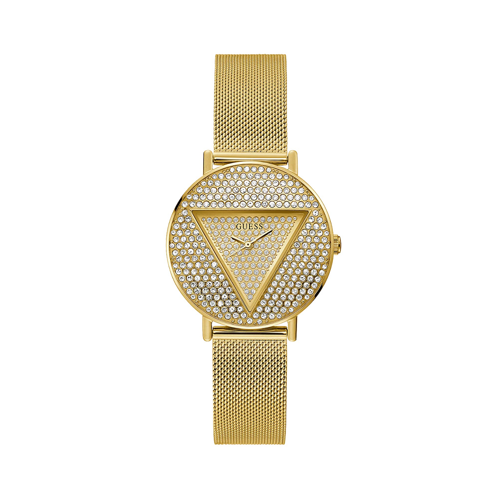 Picture of Guess Gold Tone Case Gold Tone Stainless Steel/Mesh Watch GW0477L2