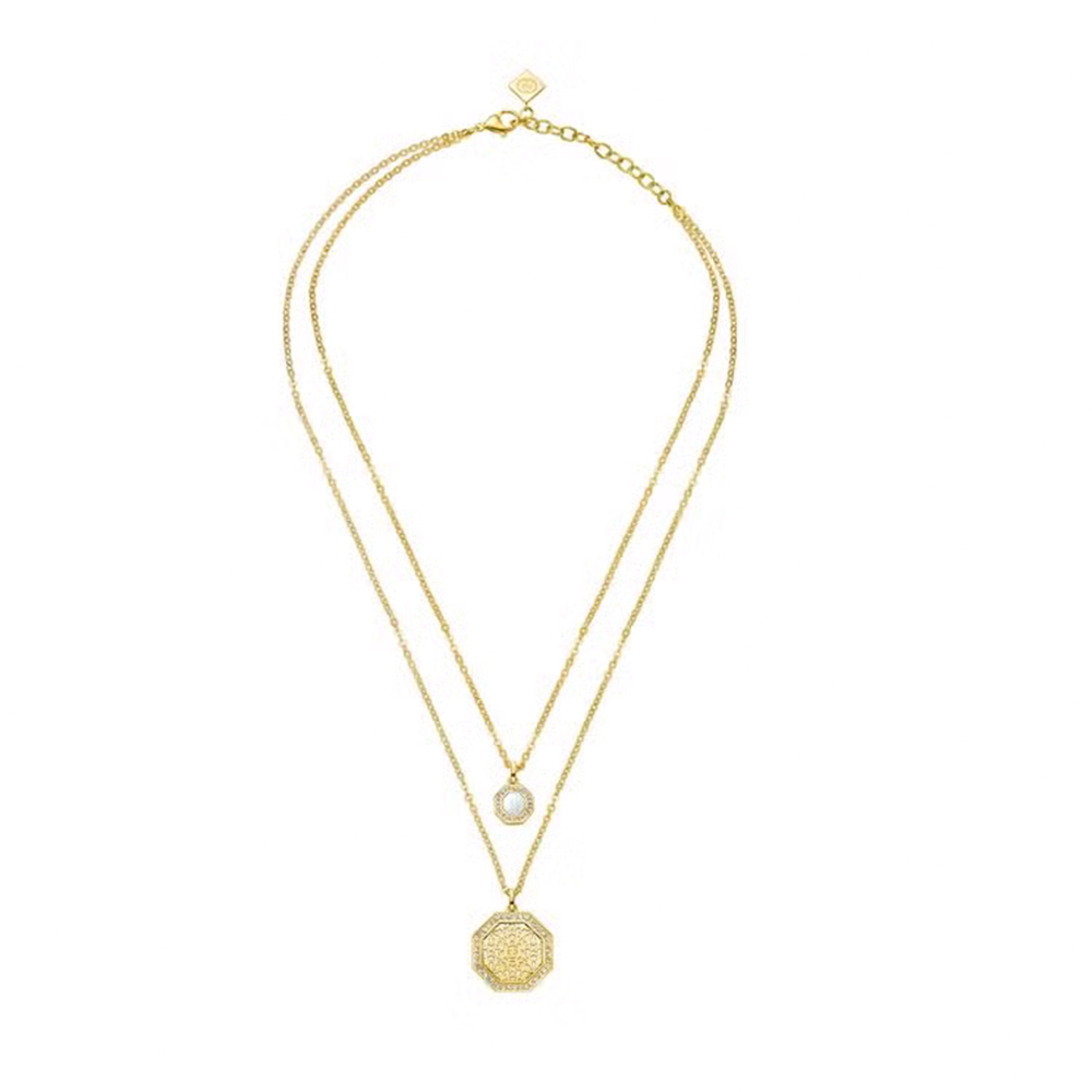 Picture of Cerruti 1881 Chain Layered Necklace CIJLN0004702