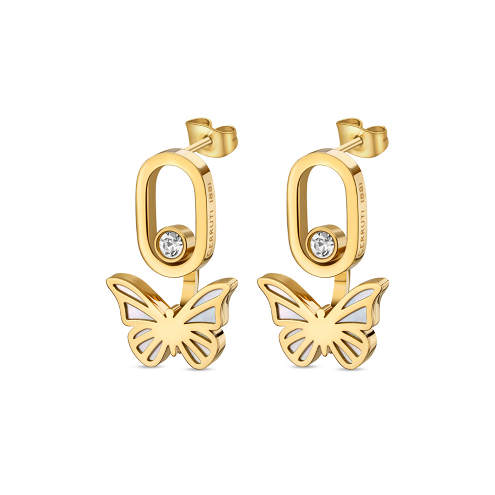 Picture of Cerruti 1881 Butterfly Earrings CIJLE2106705