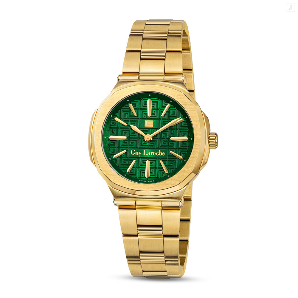 Picture of Guy Laroche Charlie Women Green Dial Watch GLWLG0000314