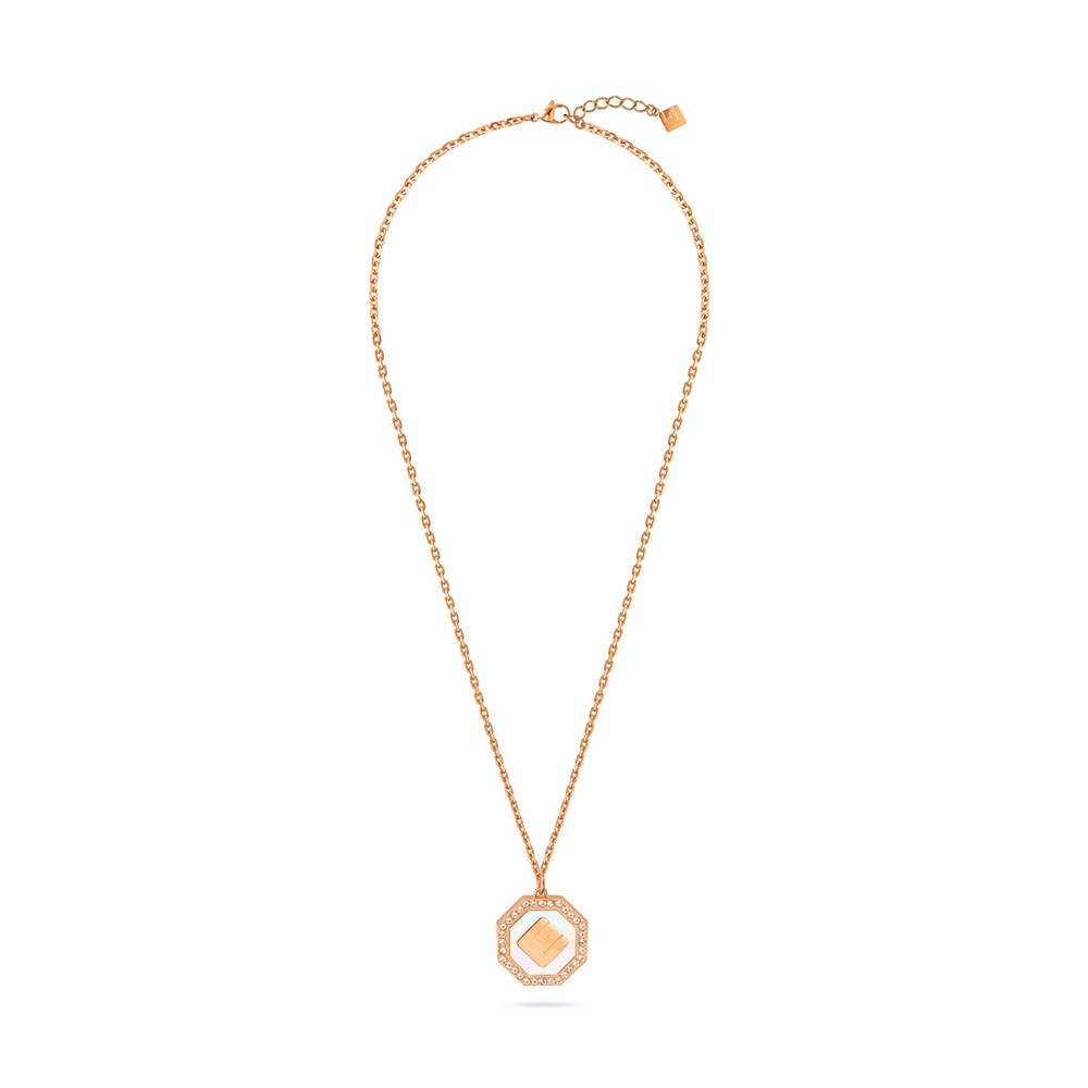 Picture of Guy Laroche Ambre Women Rose Gold Necklace GLJLN0000111