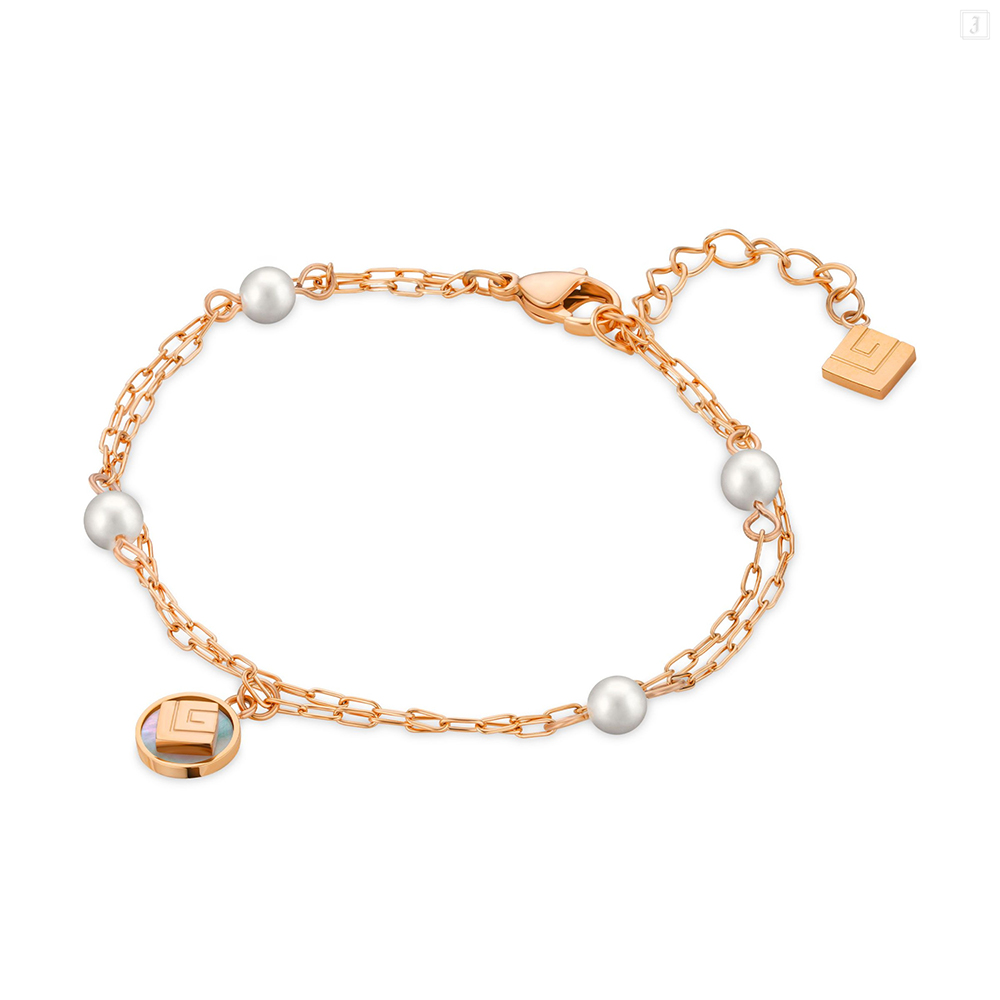 Picture of Guy Laroche Gisele Women Rose Gold Bracelet GLJLB0000911