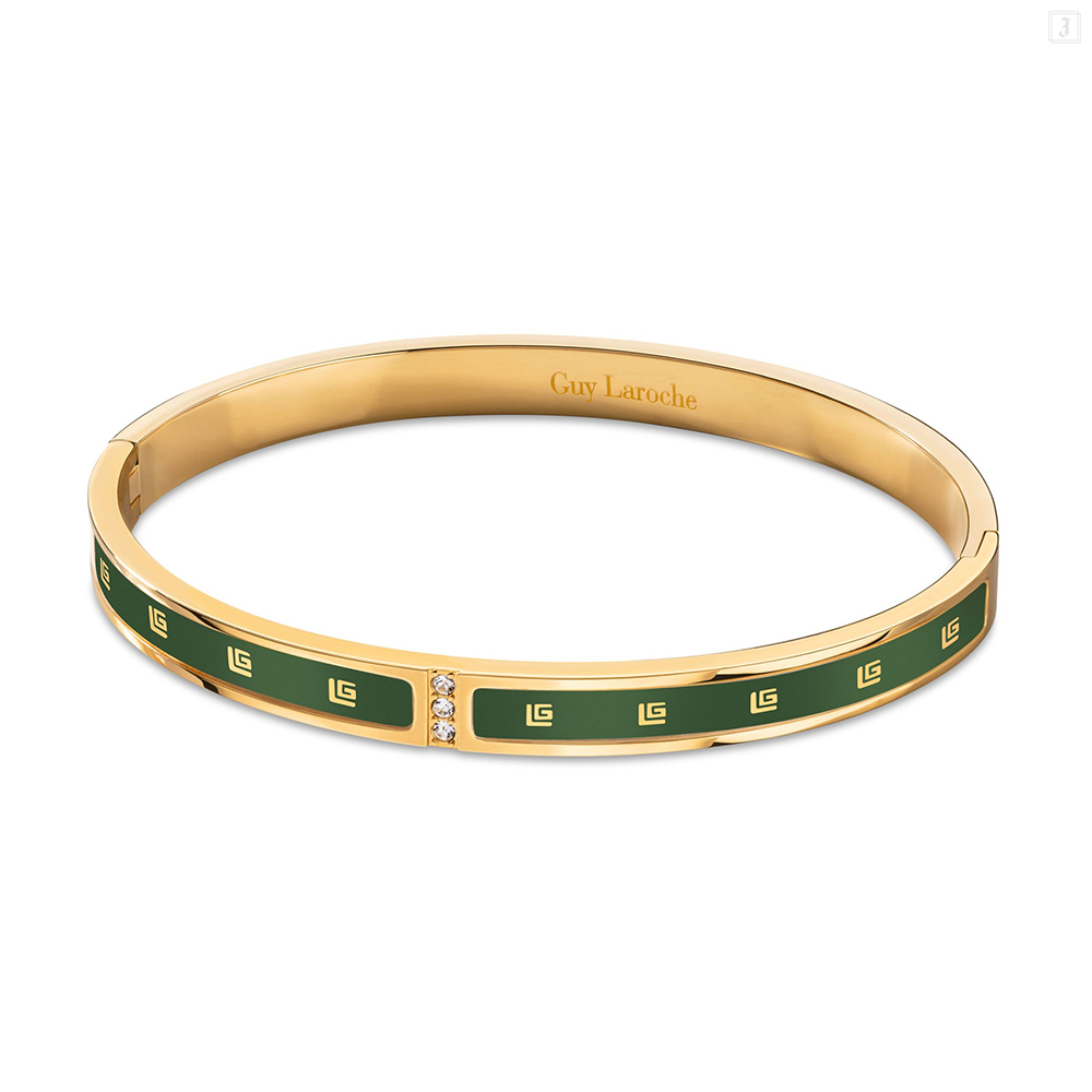 Picture of Guy Laroche Grace Women Dark Green Bangle GLJLG0000603