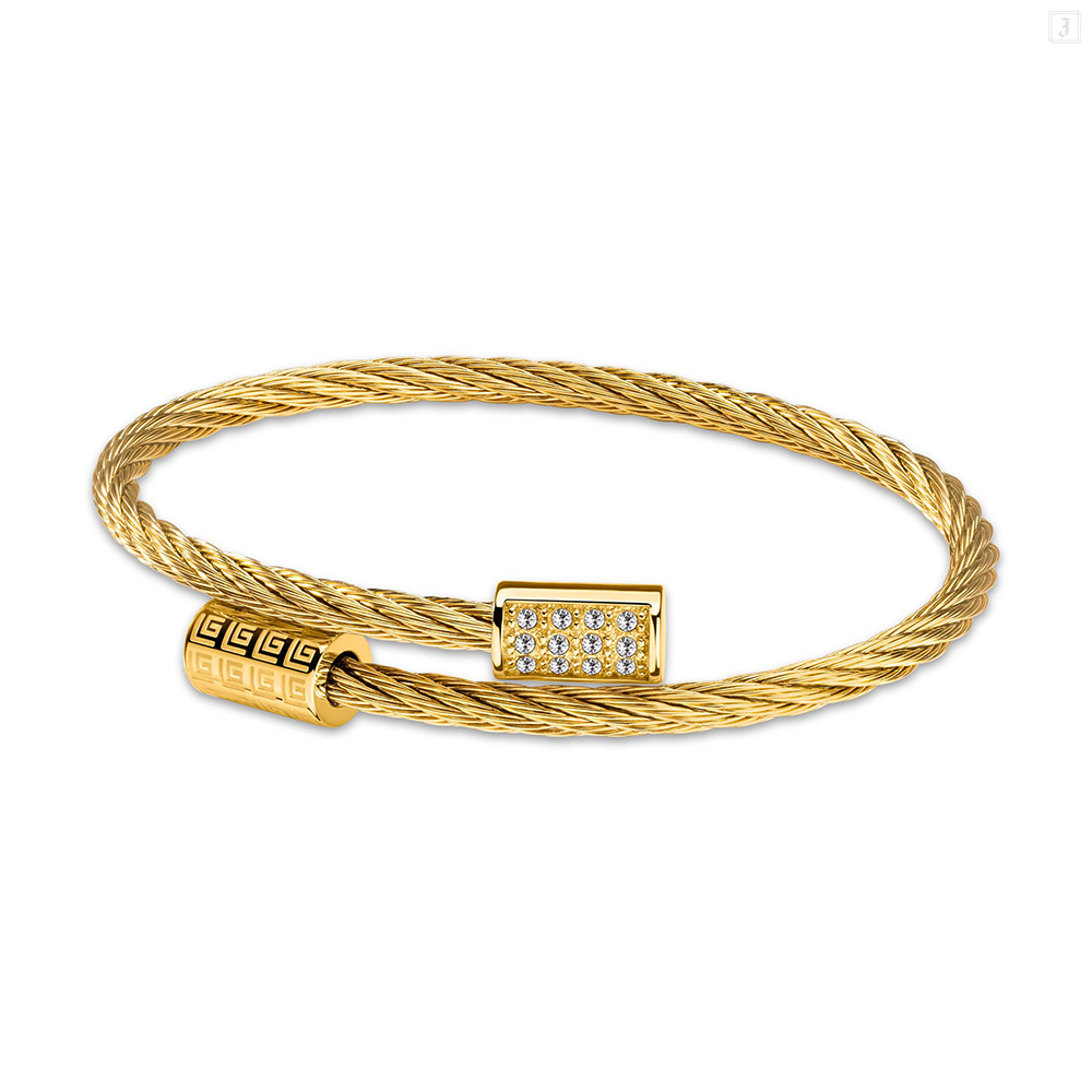 Picture of Guy Laroche Camille Women Gold Magnetic Bangle GLJLG0000211