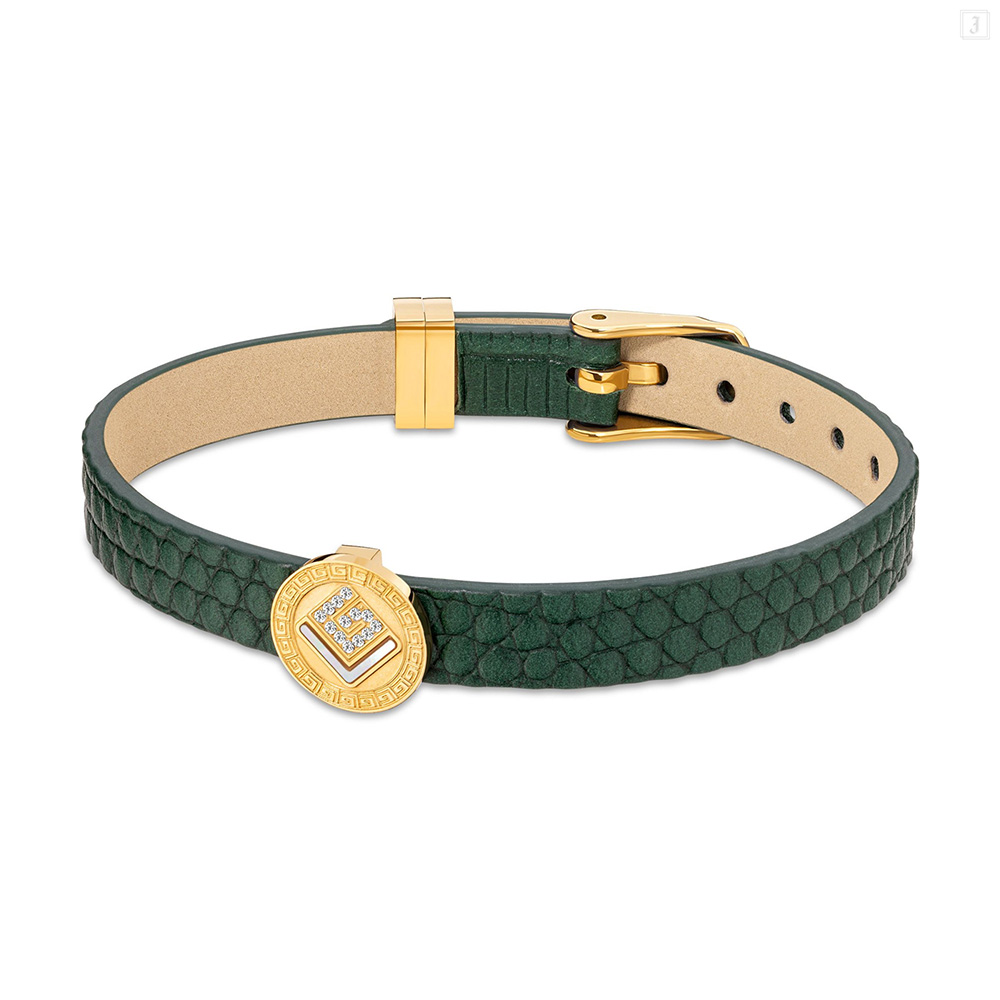 Picture of Guy Laroche Diane Women Green Leather Bracelet GLJLB0001302