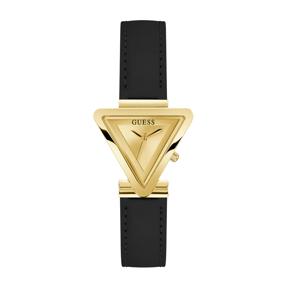 Picture of Guess Ladies Black Gold Tone Analog Watch GW0548L3