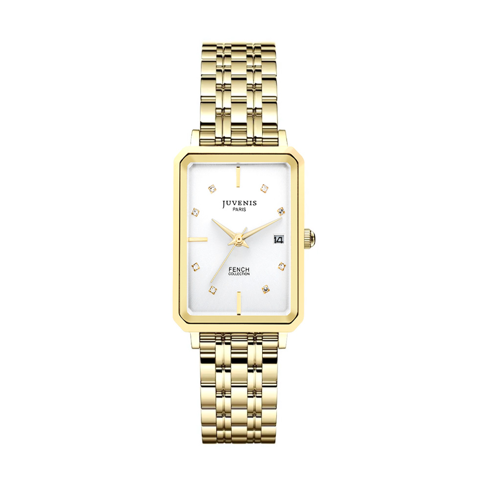 Picture of Juvenis Fench Golden Aurora Square Watch JVB1067H1