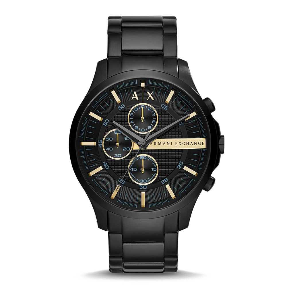 Picture of Armani Exchange Chronograph Black Stainless Steel Watch AX2164