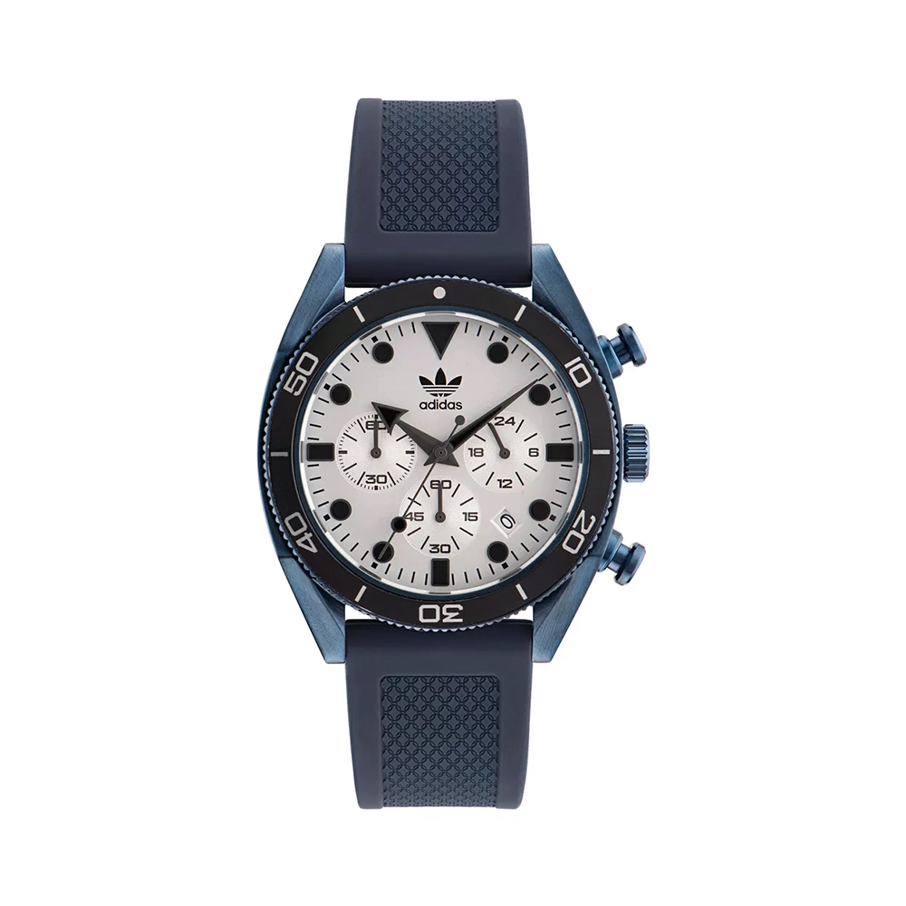 Picture of Adidas Men's Navy Chronograph Silicone Strap Watch AOFH23004