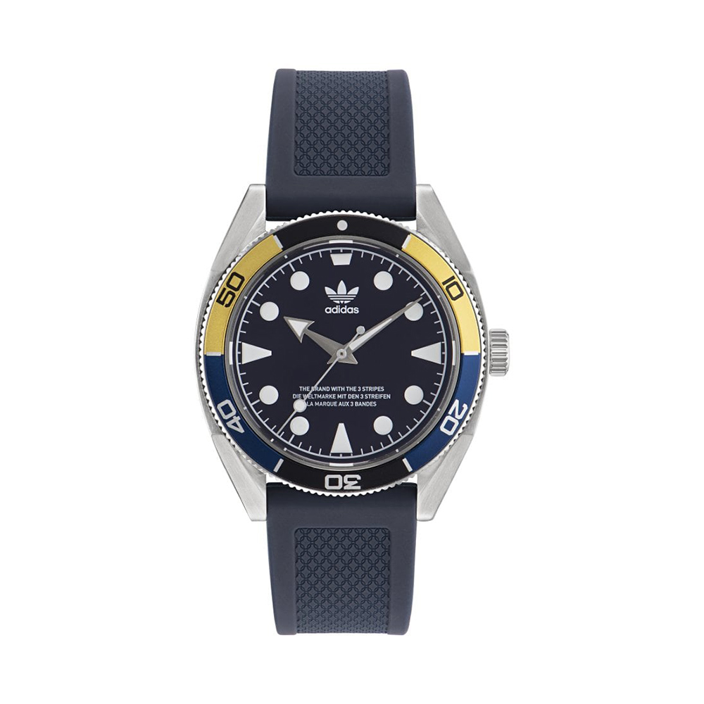 Picture of Adidas Men's Navy Analog Silicone Strap Watch AOFH23006