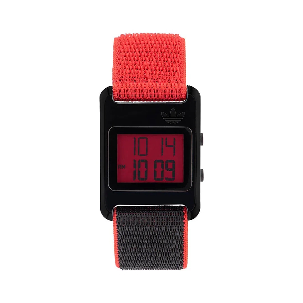 Picture of Adidas Red Digital Fabric Strap Watch AOST23068