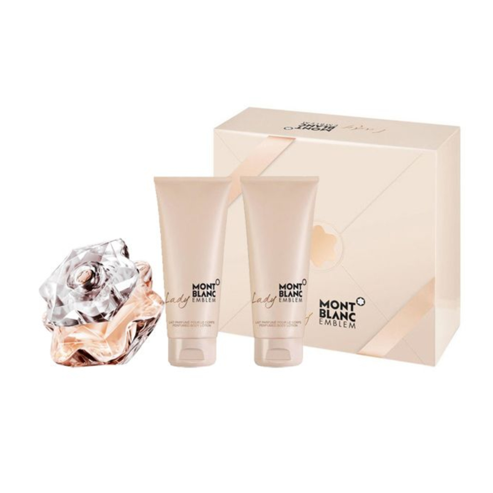 Picture of Mont Blanc Emblem Lady EDP For Women 75ml Set