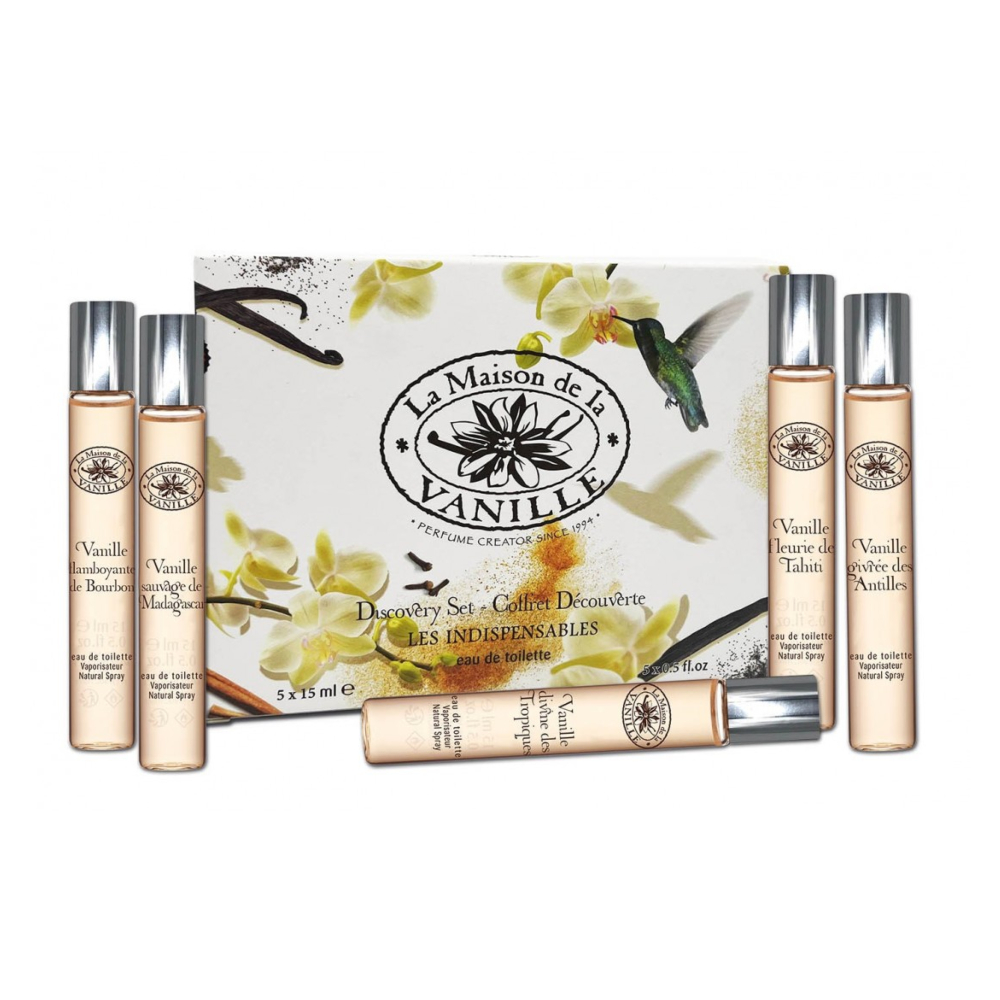 Picture of La Maison De La Vanille Travel Coffret Set 5 x 15ml