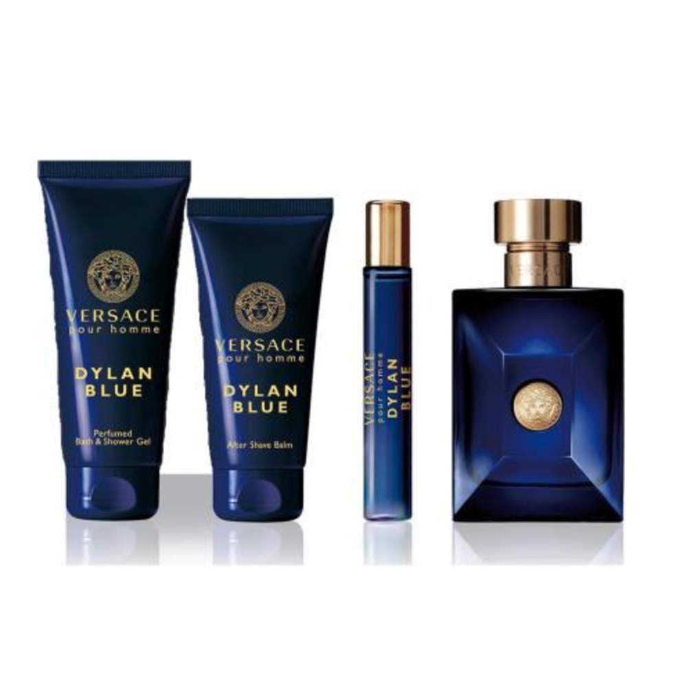 Picture of Versace Dylan Blue EDT For Men 100ml 4Pcs Set