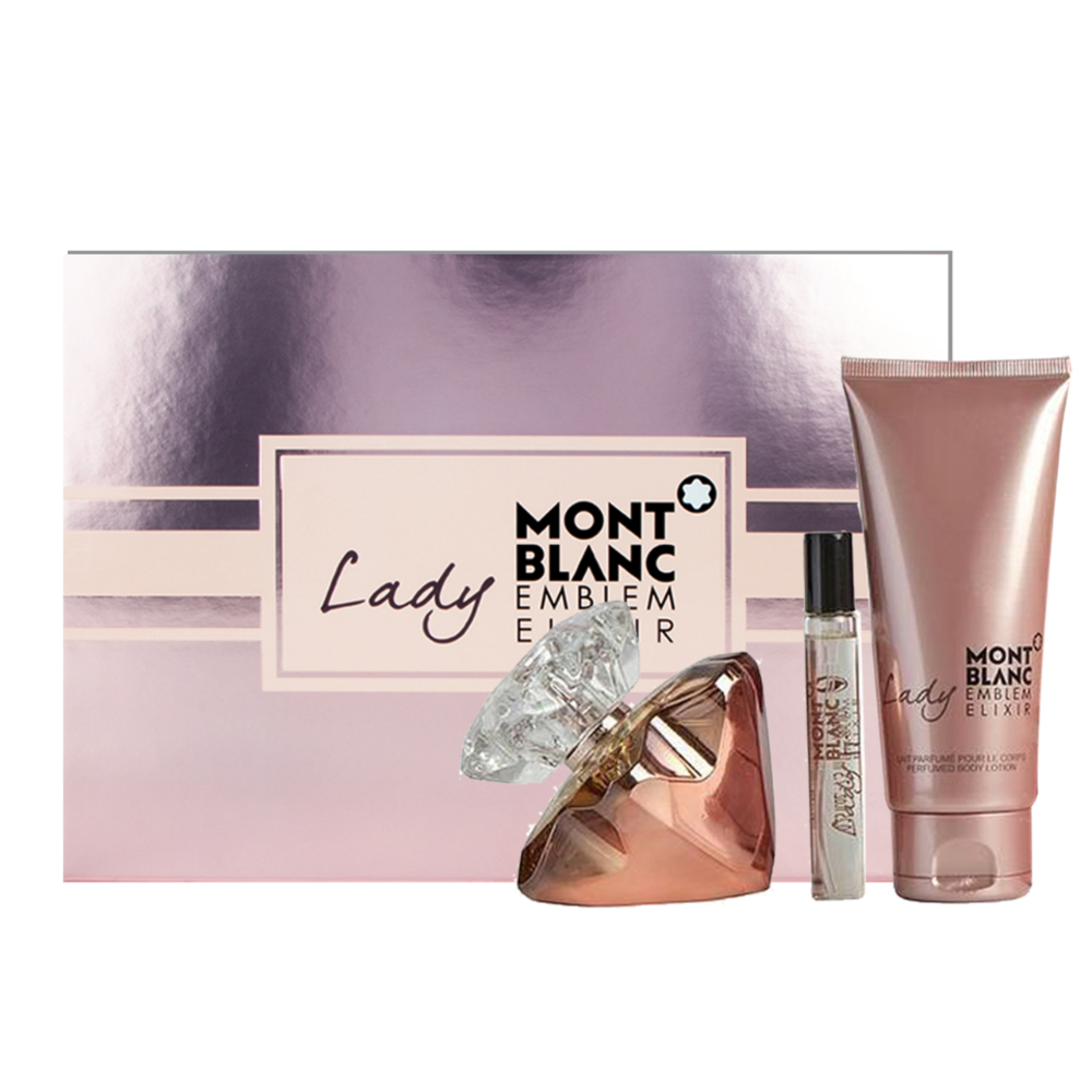 Picture of Mont Blanc Emblem Lady Elixir EDP For Women 75ml Set