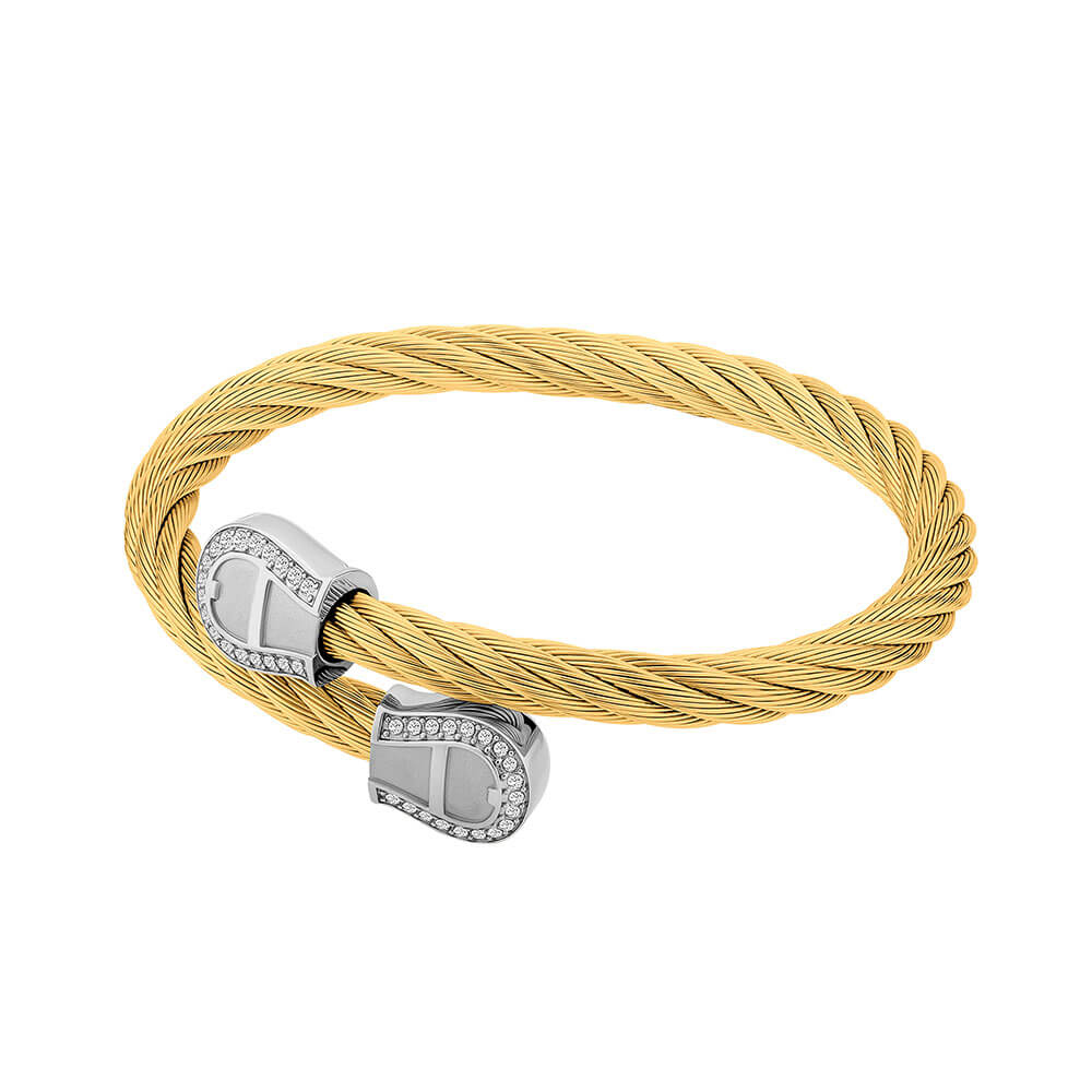 Picture of Aigner Fashion Gold Bangle M AJ83743