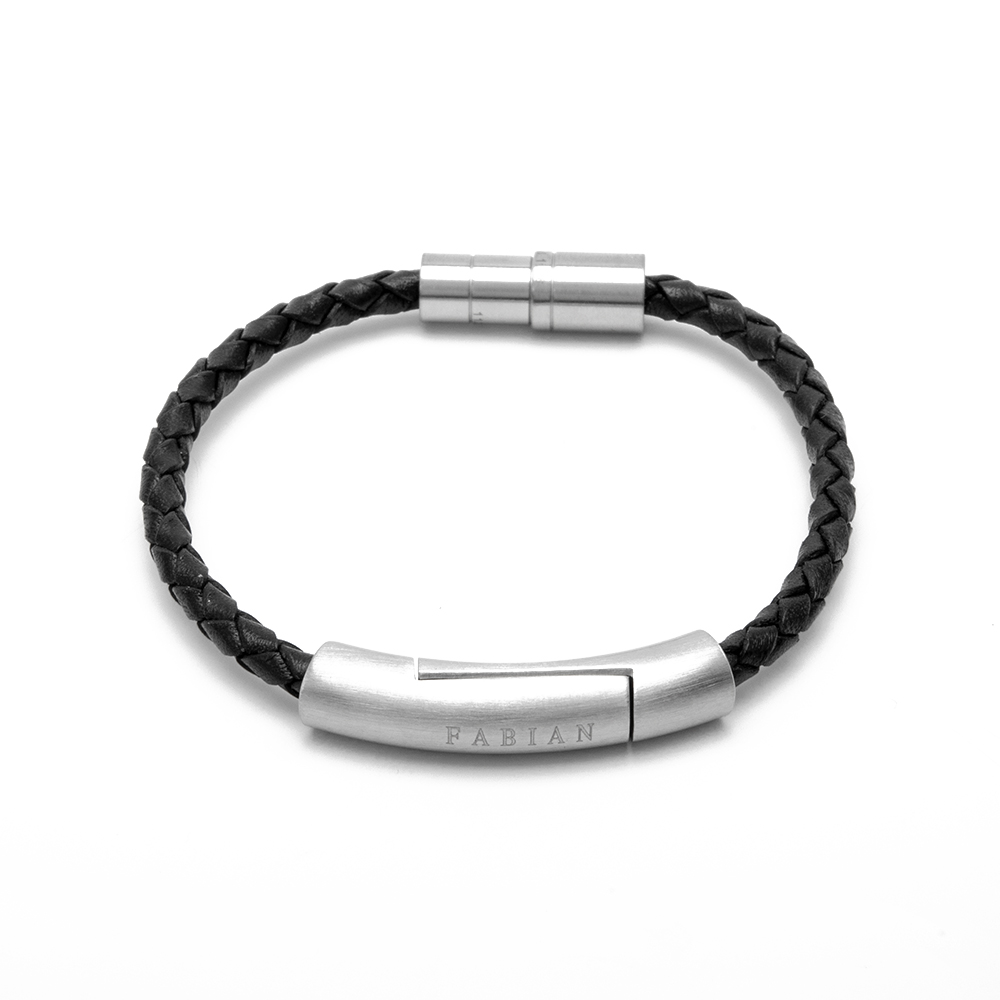 Picture of Fabian Men's Majestic Black Bracelet FMB-B2899-001-B-19