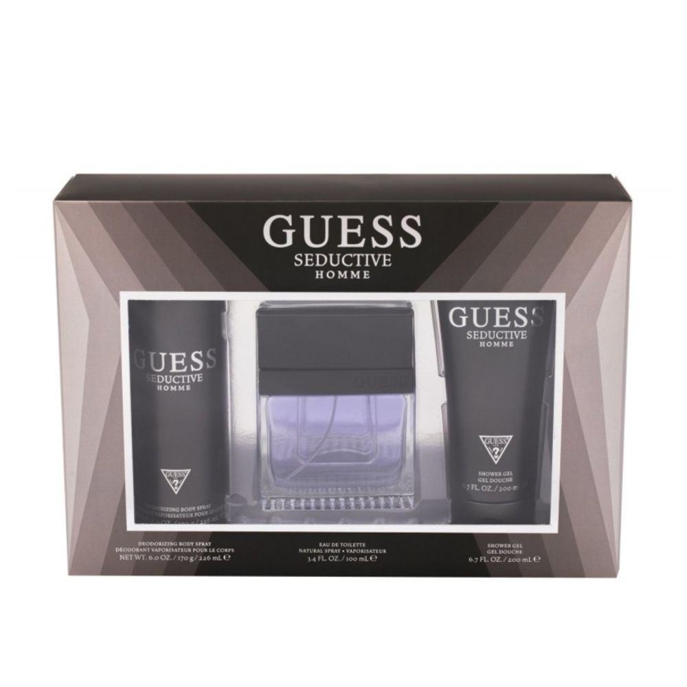 Picture of Guess Seductive EDT For Men 100ml 3Pcs Set