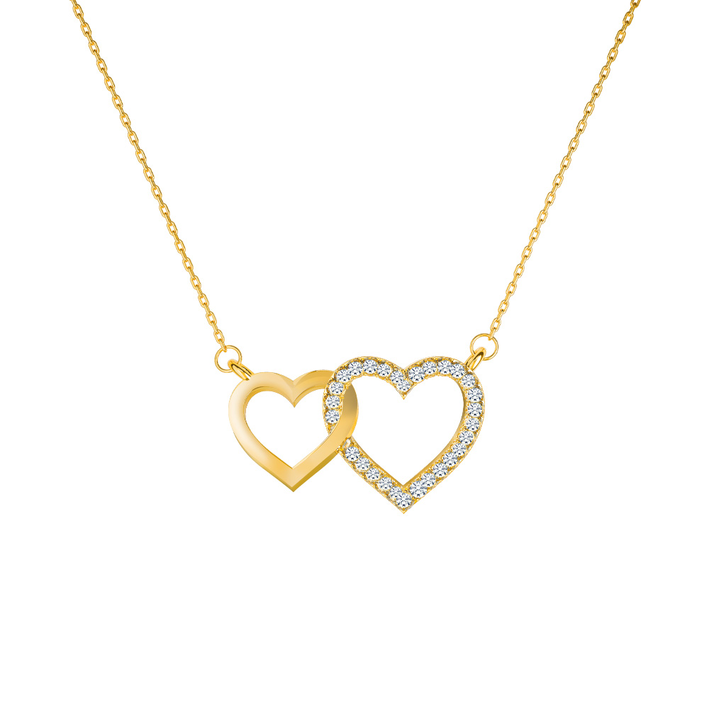 Picture of Lencia Amour Necklace LLJ-X19NL-2713-G