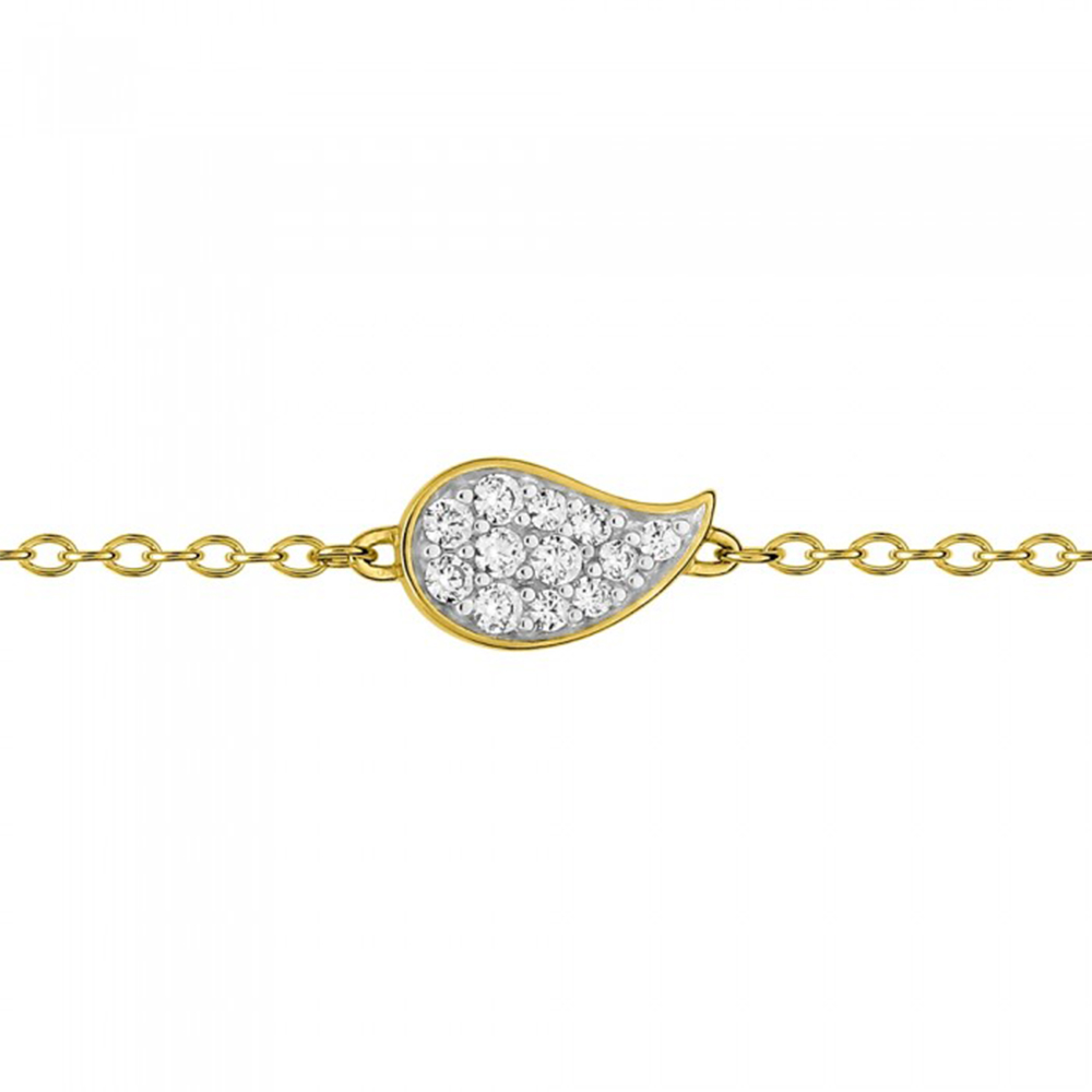 Picture of Fontenay Ladies Bracelet Brass And Gold Plated DSB368Z18E