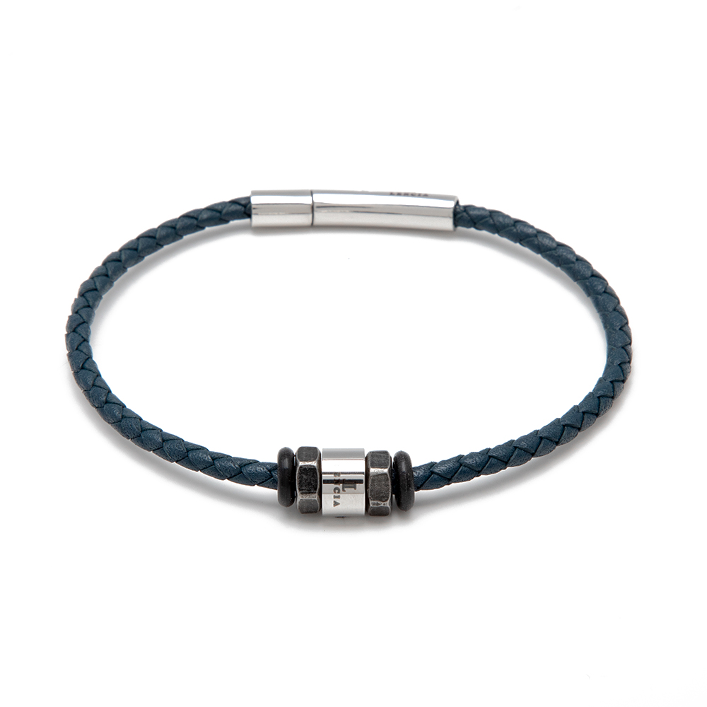 Picture of Lencia Men's Oceanic Blue Bracelet LMB-190901-