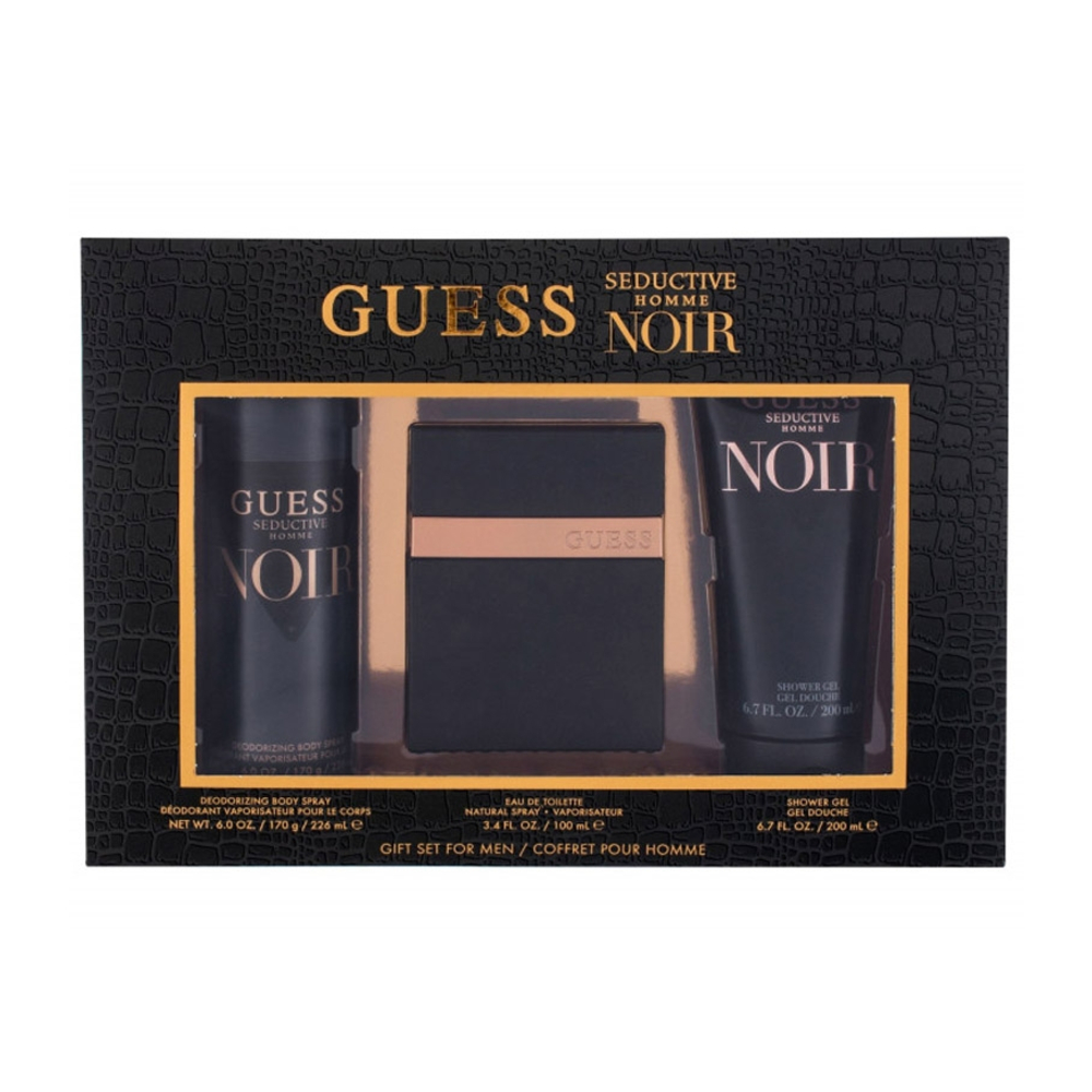 Picture of Guess Seductive Noir EDT For Men 100ml Set