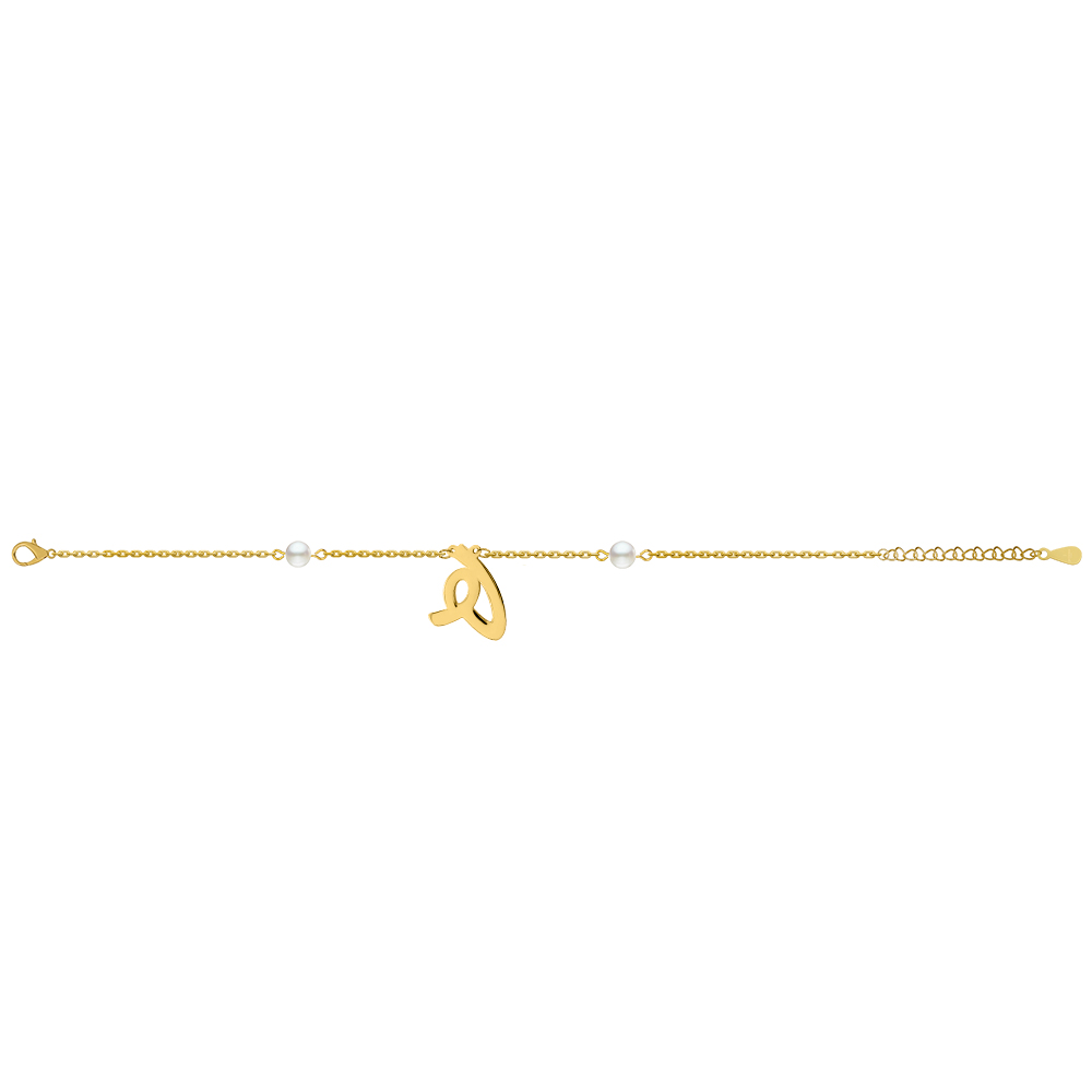 Picture of Juvenis  Arabic Letter Bracelet JLJ-MB0007PL-G