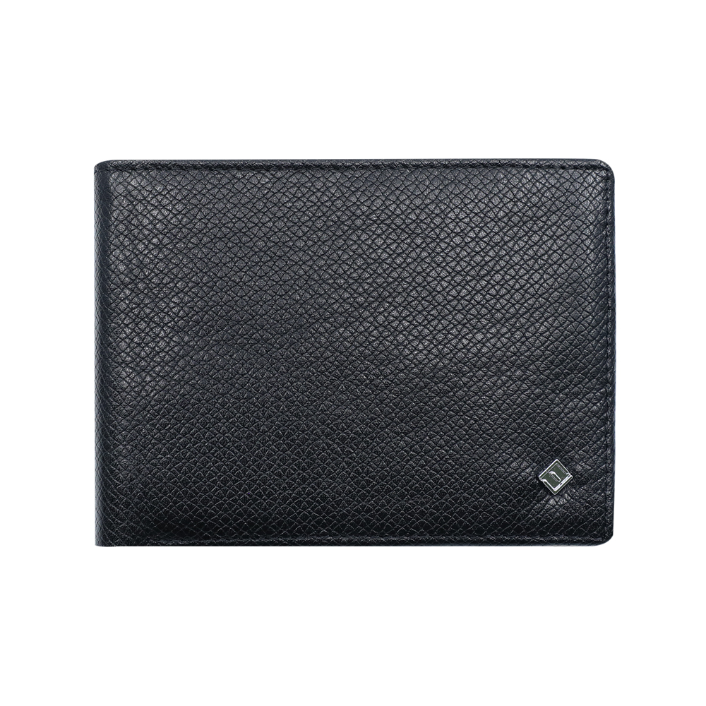 Picture of Fabian Leather Black Wallet For Men - FMW-SLG4-B