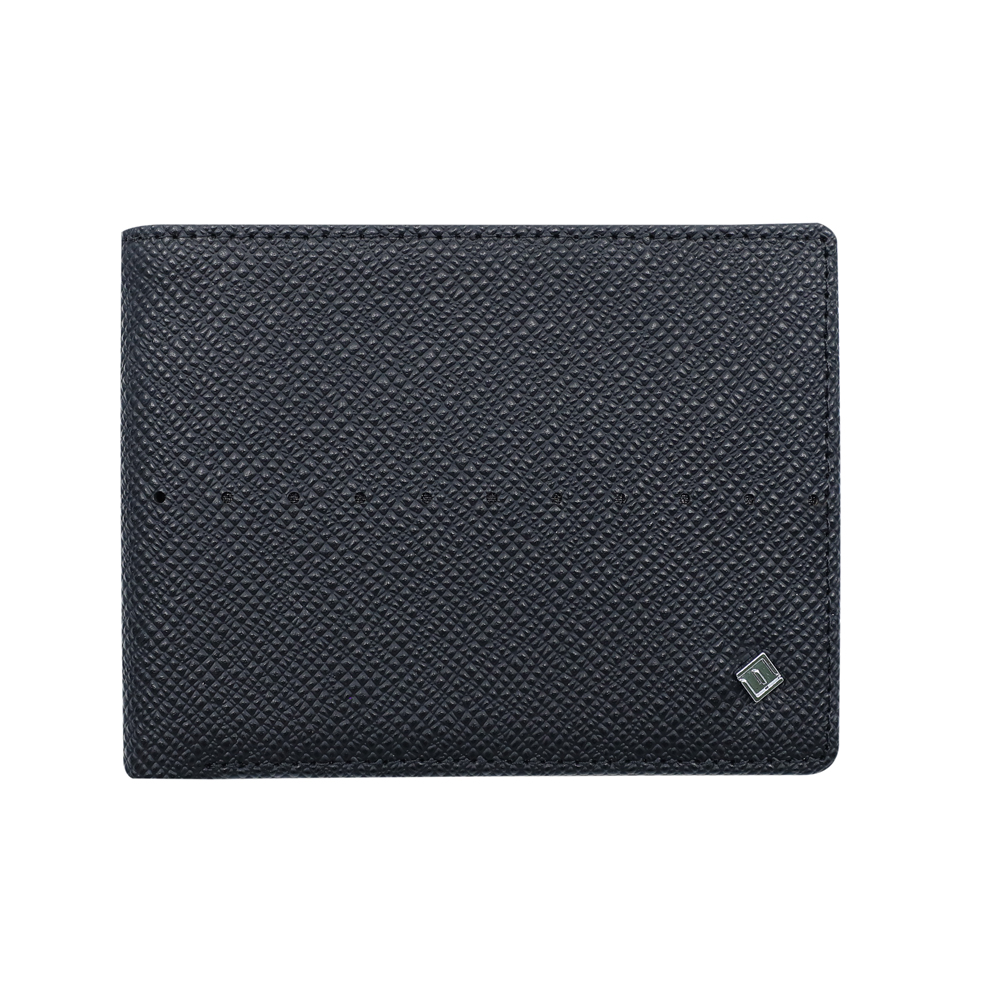 Picture of Fabian Leather Black Wallet For Men - FMW-SLG10-B